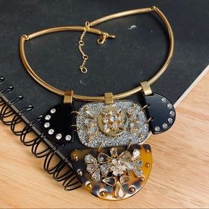 J. CREW 🔑 Jeweled Enamel Pendant Necklace